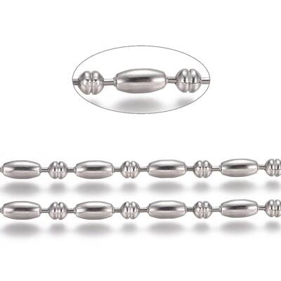 Non-Tarnish 304 Stainless Steel Ball Chains