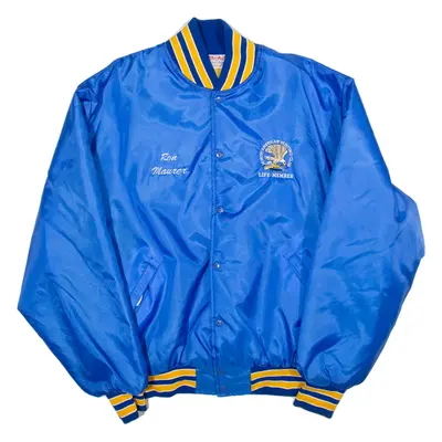 BIRDIE North American Hunting Club Mens Varsity Jacket Blue USA XL