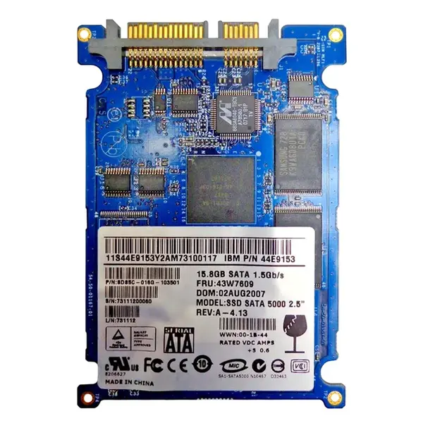 44E9153 IBM 15.8GB SATA 1.5Gb/s 2.5-Inch Solid State Drive