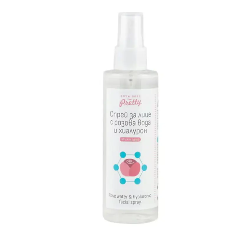 Zoya Goes Pretty Rose Water & Hyaluronic Facial Spray 100 Ml
