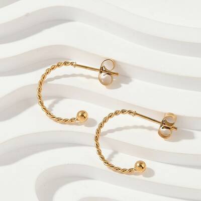 201 Stainless Steel Stud Earring