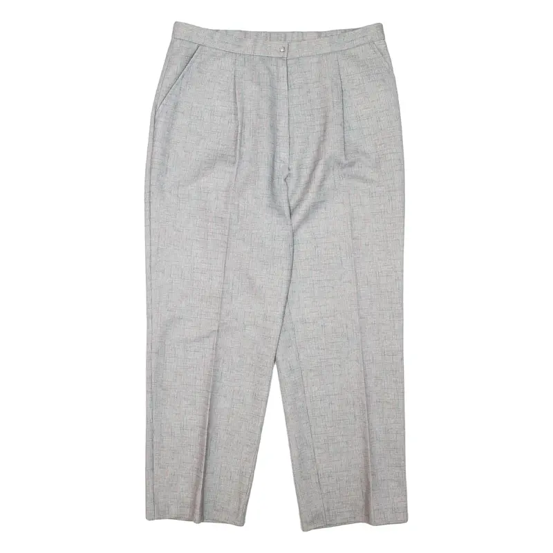 KARELIA Womens Trousers Grey Regular Tapered W32 L28