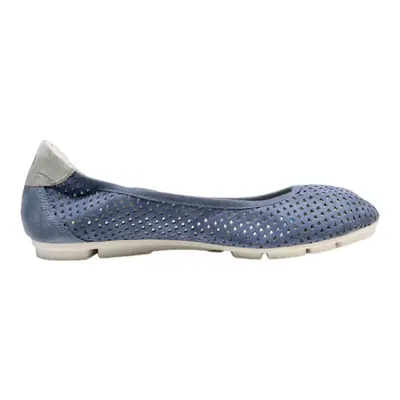 S.OLIVE Ballet Shoes Blue Synthetic Womens UK 8