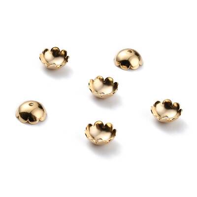 Brass Bead Caps