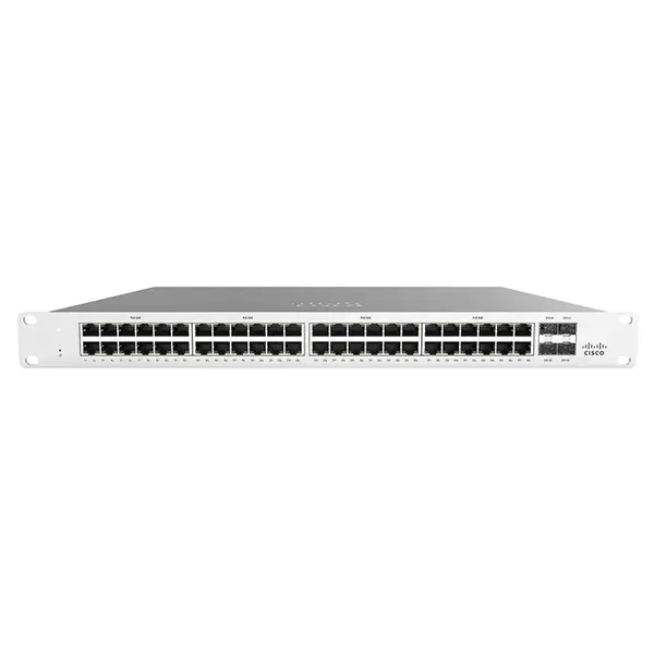 MS120-48FP-HW Cisco Meraki MS120-48LP PoE RJ-45 48 x Ports 10/100/1000Base-T + 4 x SFP Ports Uplink Layer 2 Managed Gigabit E...