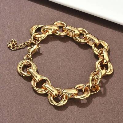 304 Stainless Steel Rolo Chain Bracelets for Women