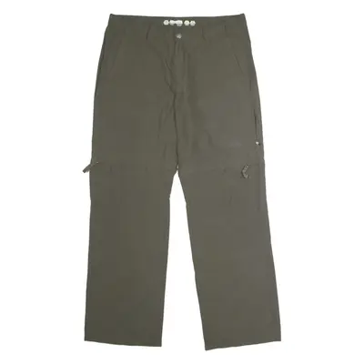 MCKINLEY Outdoor Mens Trousers Green Regular Straight W36 L32