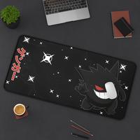 Gengar Gaming Desk Mat - Christmas Birthday Gift Idea - Anime Mousepad - Gaming Mousepad - Official Size Desk Mats - Mother D...