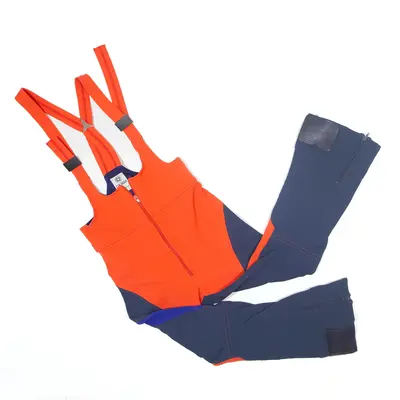COLMAR Padded Watersports Overalls Orange Nylon Tapered Mens W30 L26
