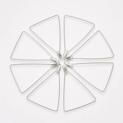 Tarnish Resistant 304 Stainless Steel Wire Pendants