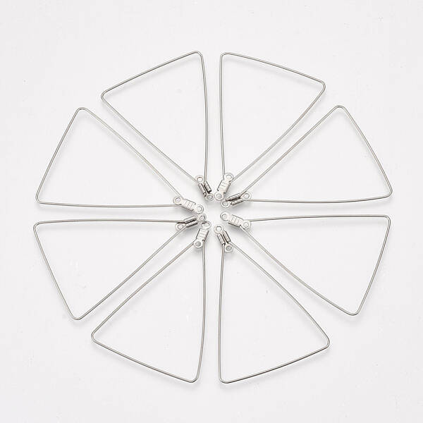 Tarnish Resistant 304 Stainless Steel Wire Pendants