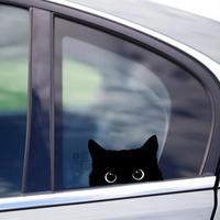 Peeking Cat Car Stickers, Cute Cat Bumper Sticker, Peeking Cat Car Window Decal, Funny Stickers for Laptop, Trucks, Laptop, C...
