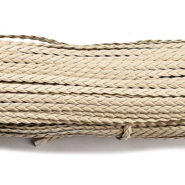 3-Ply PU Leather Braided Cord