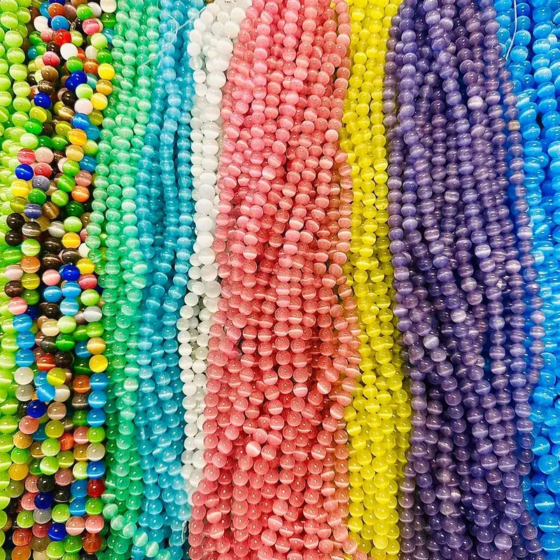 Moon Glow Glass Bead Collection - DIY Arts&Crafts string beads