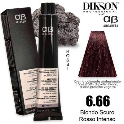 Dikson Argabeta Color 100 Ml 6.66 Dark Blonde Intense Red