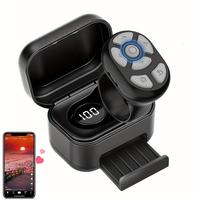 Wireless Phone Selfie Remote Control Ring, 3 in 1 Video Rolling Ring Function & Remote Camera Shutter Function, Mobile Phone ...