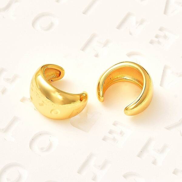 Rack Plating Brass Cuff Earrings for Women