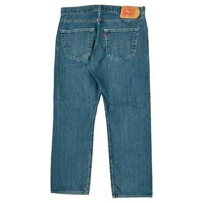 501 Levis Jeans - 30W 29L Blue Cotton