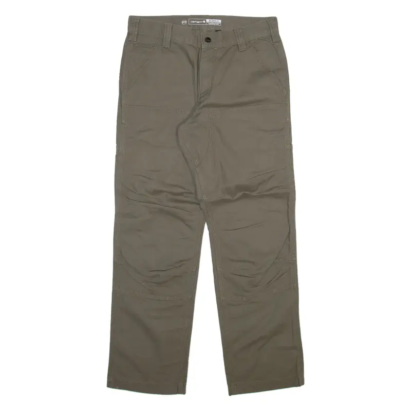CARHARTT Mens Trousers Grey Relaxed Straight W31 L30