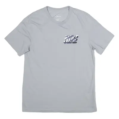 NIKE Mens T-Shirt Blue M