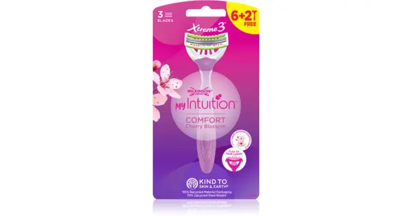 Wilkinson Xtreme 3 My Intuition Comfort - Disposable Razor for Women 8 pcs
