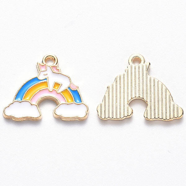 Alloy Enamel Pendants