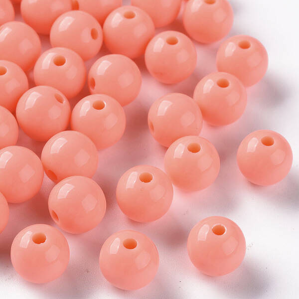 Opaque Acrylic Beads