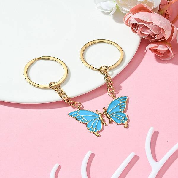 Alloy Enamel Keychain