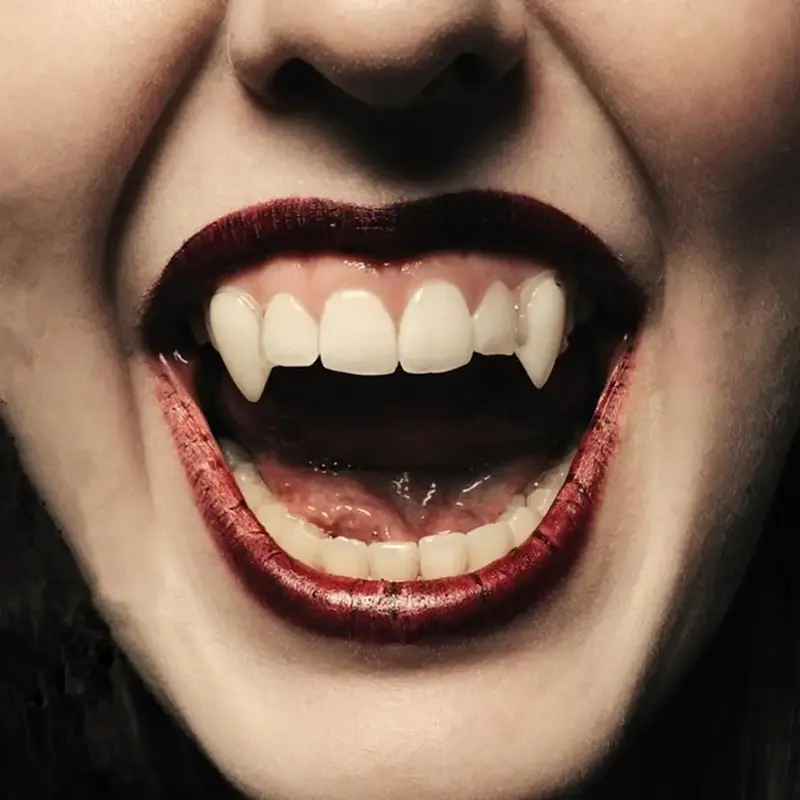 1 Piece DIY Costume Props Vampire Teeth Fangs, Party Prop For Women & Men, Fancy Costume For Party Holiday Festival