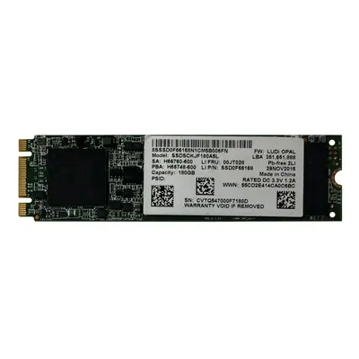 00JT028 Lenovo 180GB Multi-Level Cell SATA 6Gb/s M.2 2280 Solid State Drive