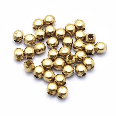 Brass Crimp Beads