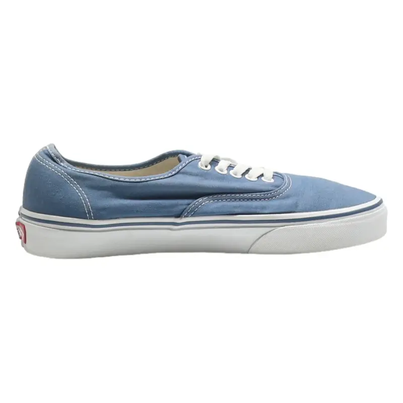 VANS Low Top Trainers Blue Canvas Mens UK 8.5