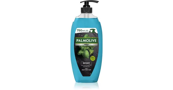 Palmolive Sport revitalizing shower gel for men with dispenser 750 ml