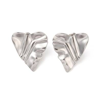 Non-Tarnish 304 Stainless Steel Stud Earrings for Women