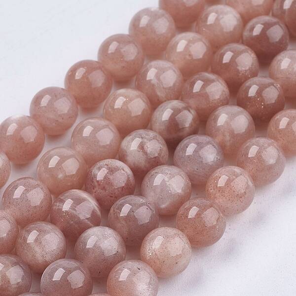 Natural Sunstone Beads Strands