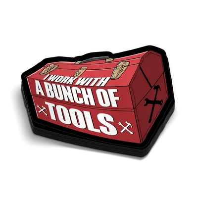Bunch Of Tools - Hard Hat Decal