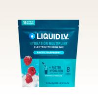 Liquid I.V. Hydration Multiplier - Arctic Raspberry - Hydration Powder Packets | Electrolyte Powder Drink Mix | Convenient Si...