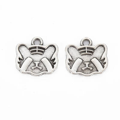 Tibetan Style Alloy Pendant Enamel Settings