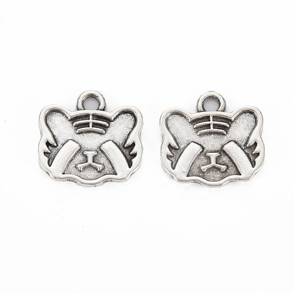 Tibetan Style Alloy Pendant Enamel Settings