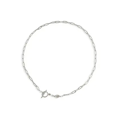 Billie Necklace Silver | Size: 16 in