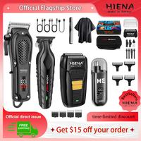 Professional Hair Clipper Set for Men, Cordless Barber Clippers Set and Trimmer Kit, Electric Beard Trimmer & Nose Trimmer Ki...