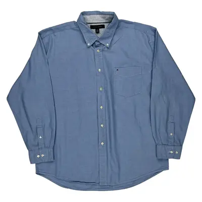Tommy Hilfiger Shirt - XL Blue Cotton