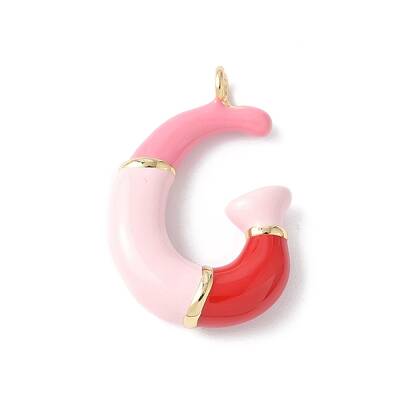 Brass Enamel Pendants