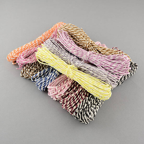 Mixed Color Twisted Paper Cord