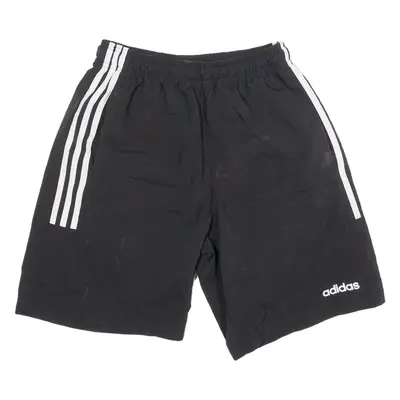 ADIDAS Mesh Lined Mens Swimming Shorts Black S W26