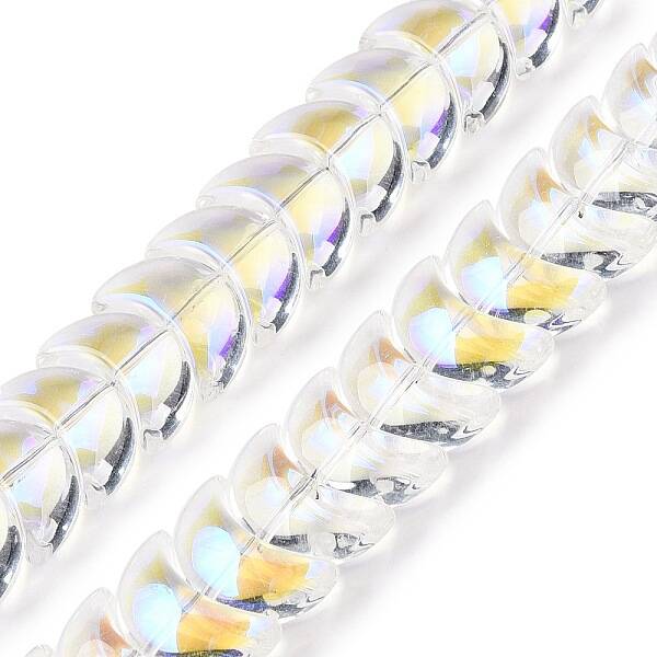 Electroplate Glass Beads Strands