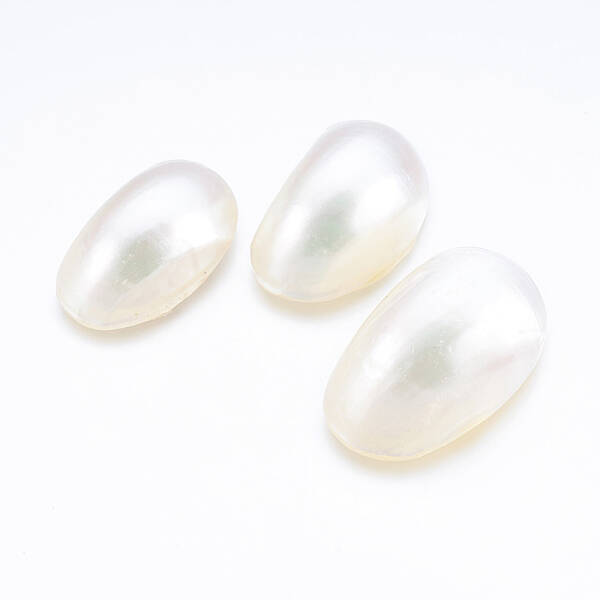 Natural White Shell Mother of Pearl Shell Cabochons