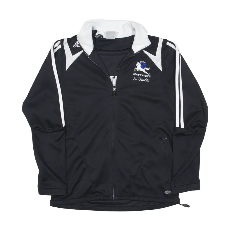 ADIDAS Mavericks Soccer Customised Track USA Jacket Black Mens S