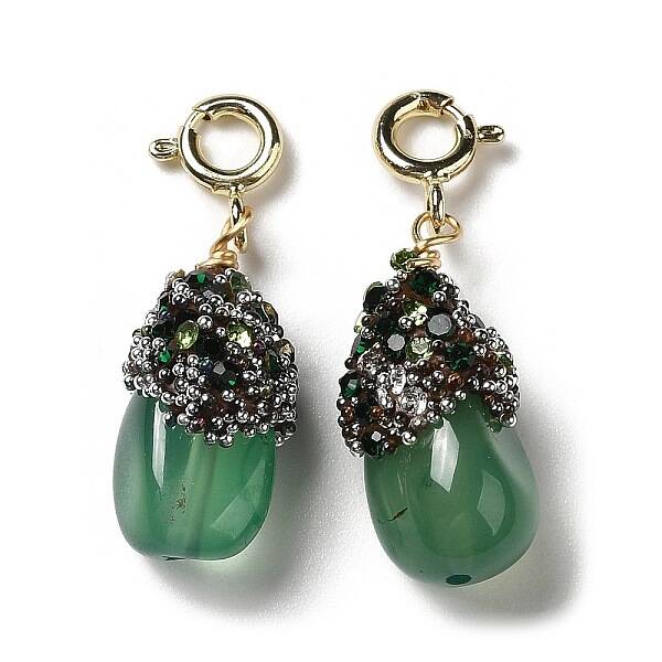 Natural Agate Pendant Decorations