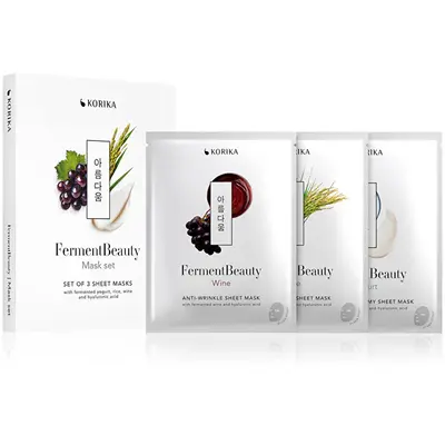 Korika Set Di Maschere Fermentbeauty